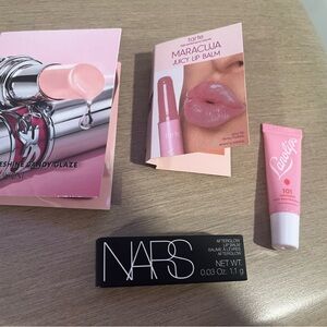 Lot/4 Lip Glosses NARS Orgasm YSL Loveshine Candy Glaze Tarte Maracuja Sephora